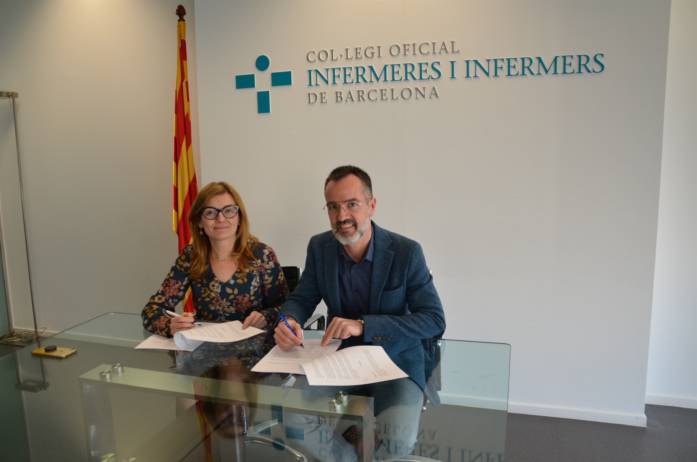 El Col·legi Oficial d’Infermeres i Infermers de Lleida difondrà i promourà Infermera virtual com a eina de promoció de la salut